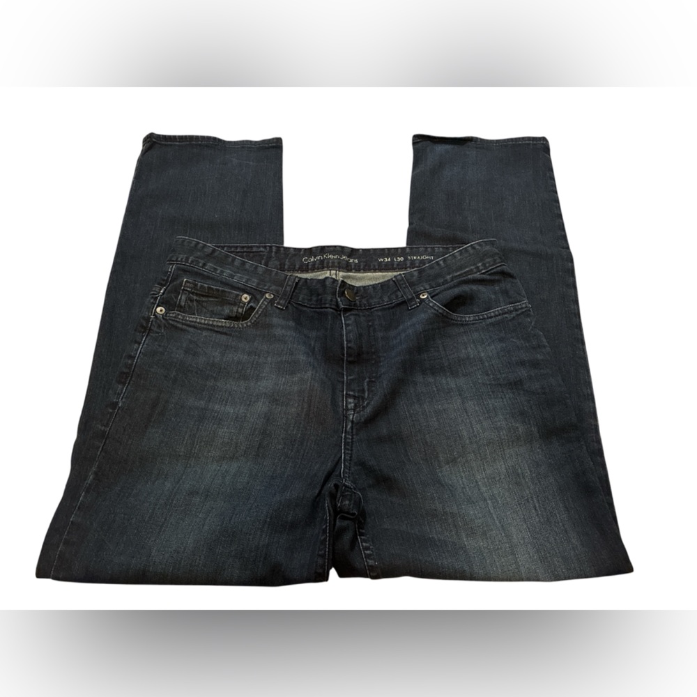 Men’s Calvin Klein Jeans Dark Blue Denim. Size 34x30.